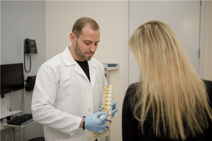 Dr. Iannicello explains the medial branch block procedure.